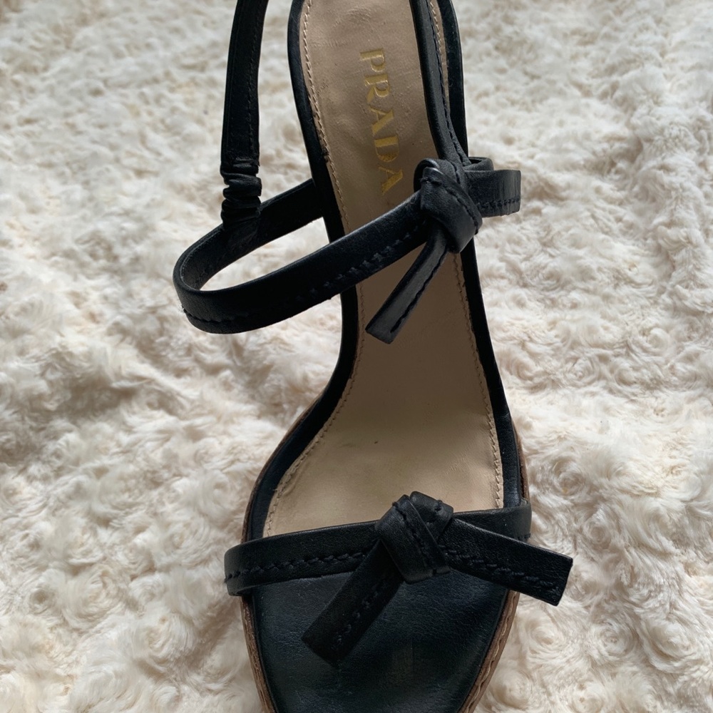 Prada Open-Toe platform heel